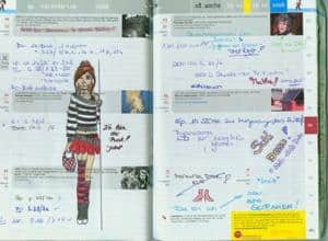 Mein Hausaufgabenheft!^^