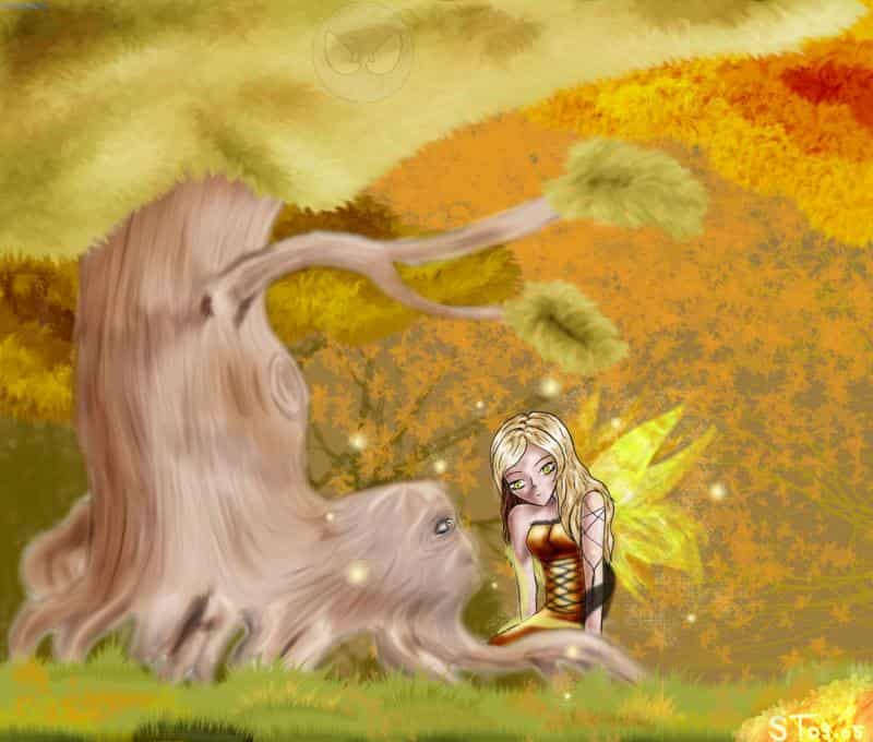 Der Herbstbaum & die Herbstfee