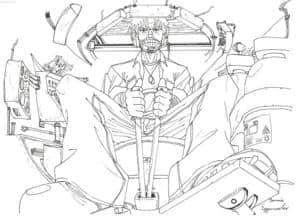 verrückter Panzerfahrer