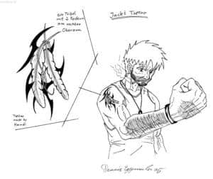 Jack's Tattoo (und Meins^^)