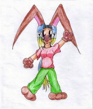 Oster-Chibi (wenn auch etwas spät *schäm*)