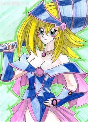 das schwarze Magiermädchen...