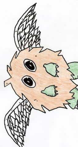 Der geflügelte Kuriboh colo