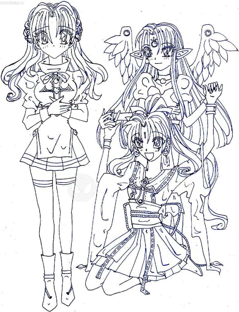 Marron,Fynn und Jeanne