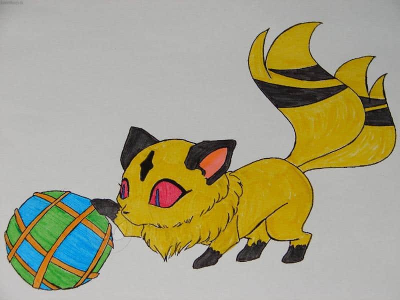 Kirara in Farbe *unsauber*