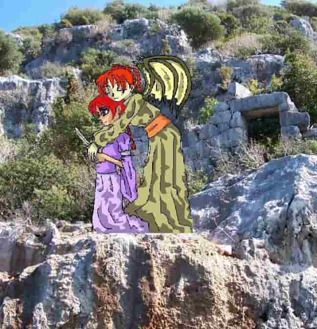 Anne und die Teufelin Colo mit HG