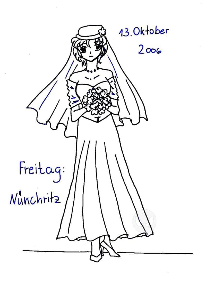 Hochzeit am Freitag, dem 13.!