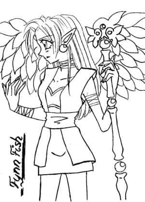 Fynn Fish (in altbekannter Pose)