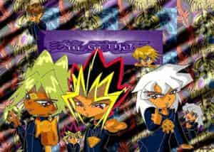 blöd gezeichnete YGO-Chibis!