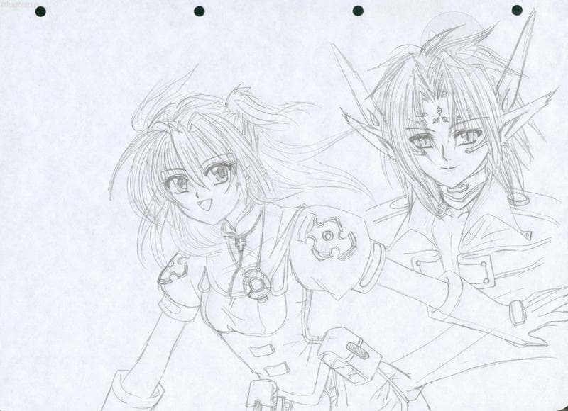 Meine erste Skizze zu Chrno Crusade