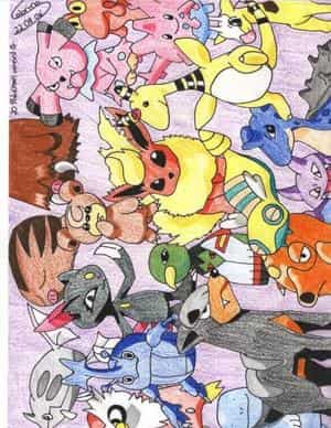 Gruppenbild der Pokis ^^