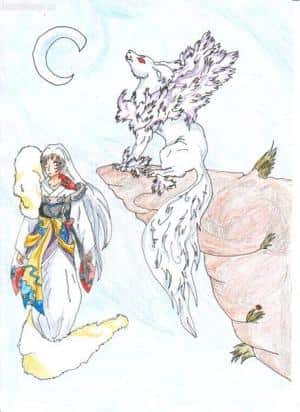 sesshomaru und demonenhund