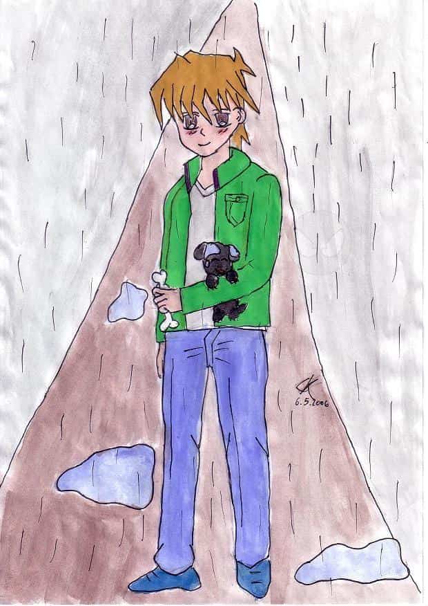 Joey mit seinem "hündchen" :)