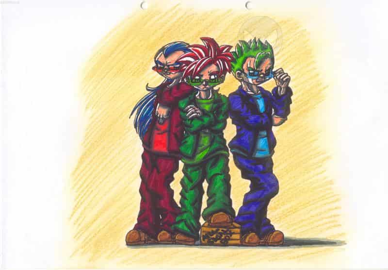 Chrono,Glenn und Maggie