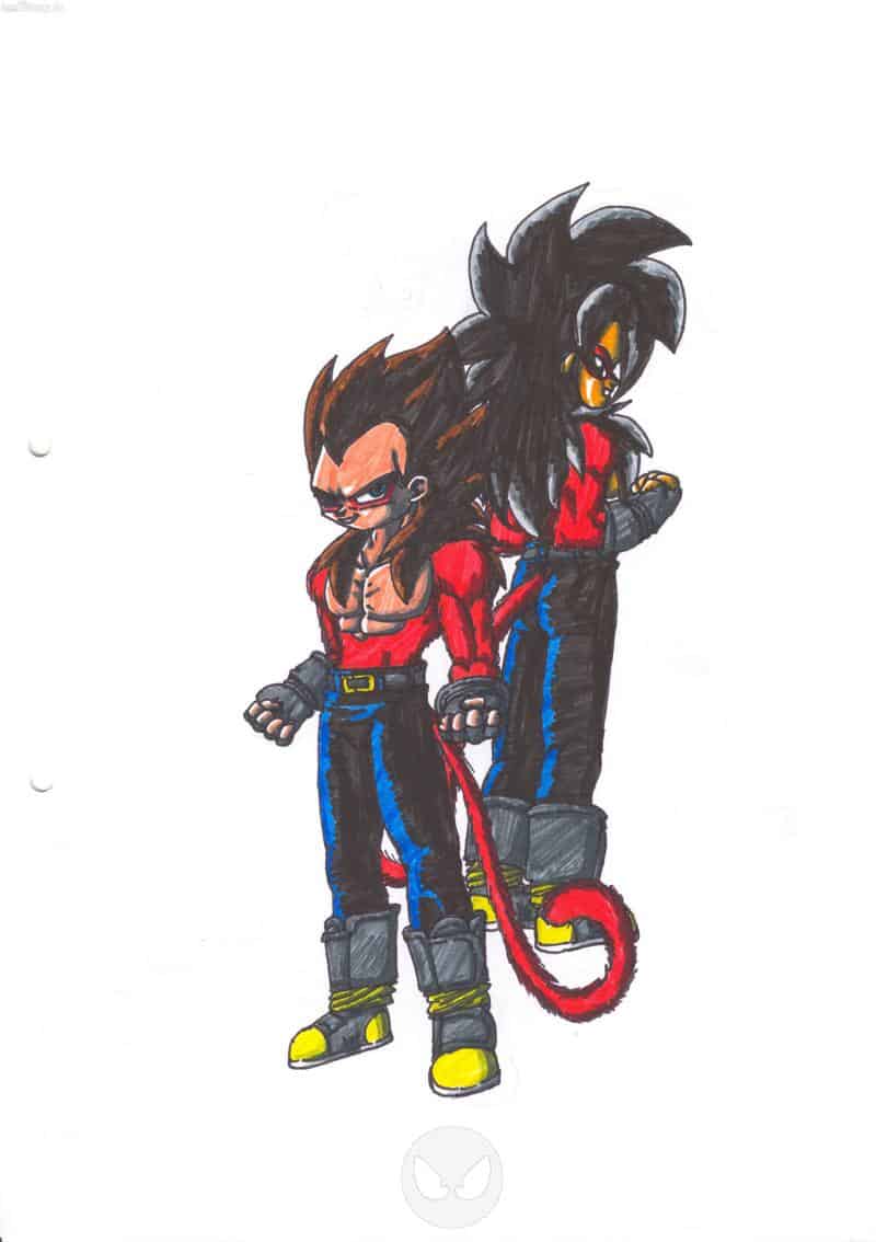 Veggie und Siona als 4facher