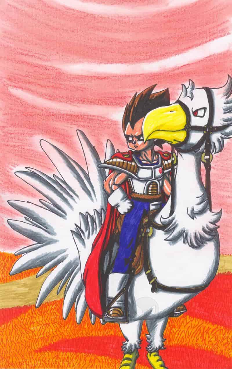 Ein Prinz auf einem weissen Pfe...Chocobo xD