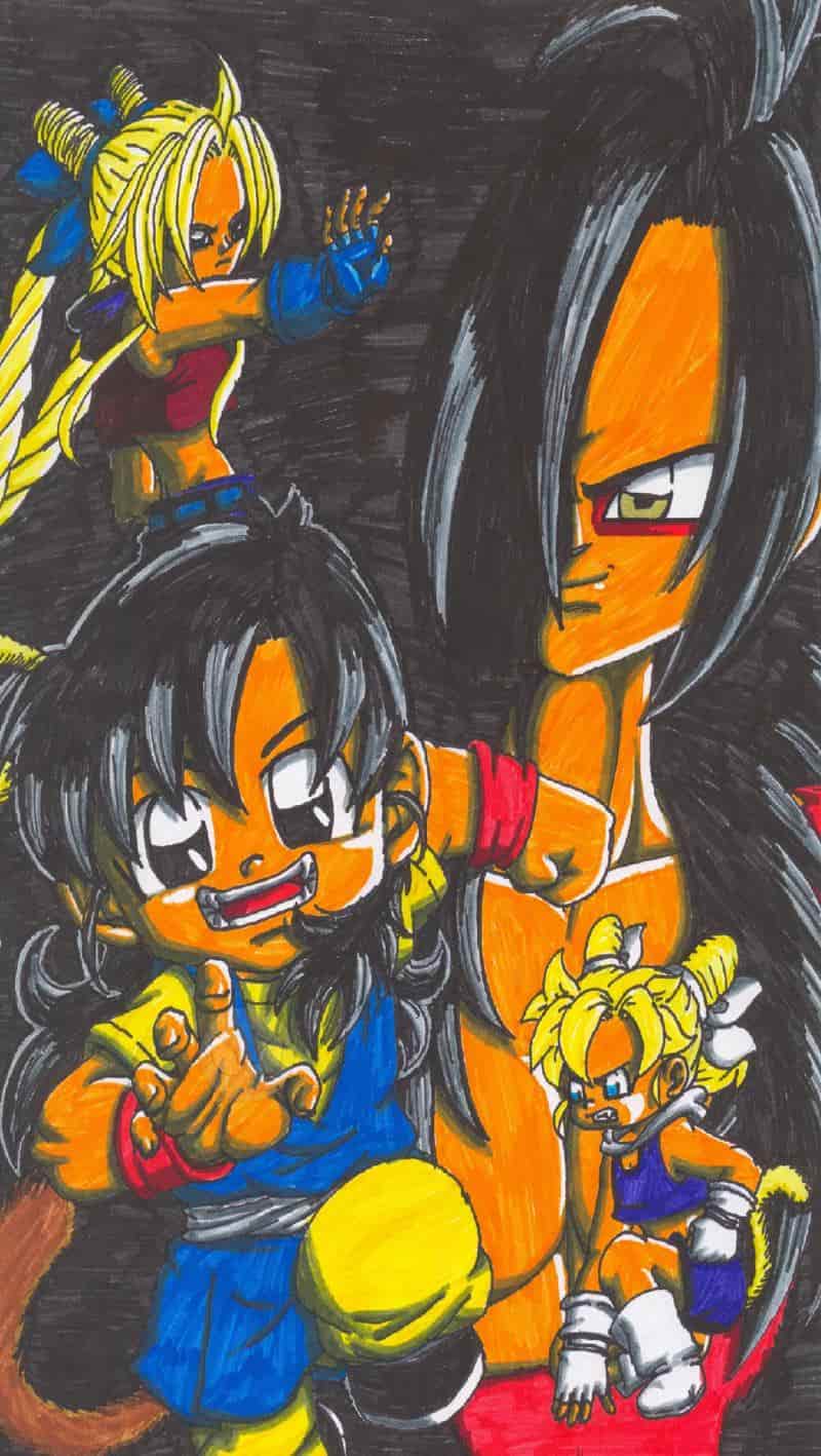 Sionas Super-Saiyajin-Stufen