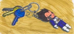 Veggie-Schlüsselanhänger