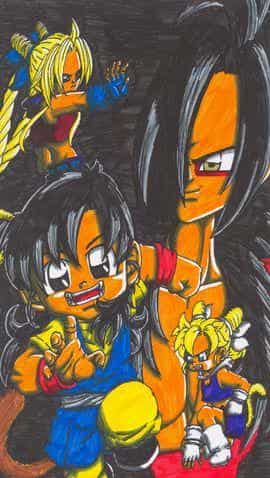 Sionas Super-Saiyajin-Stufen