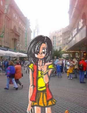 Anitta mit offenen Haaren