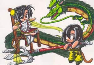 A-chan und S-G-Chan chinesisch