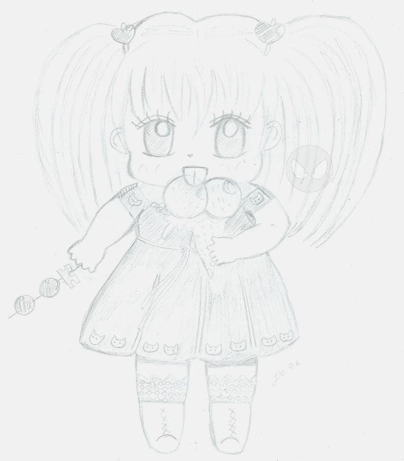 Jameli Bond Skizzenartbook No2