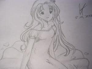 mädchen sitzt am boden