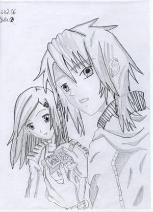 ein mädel und ein junge