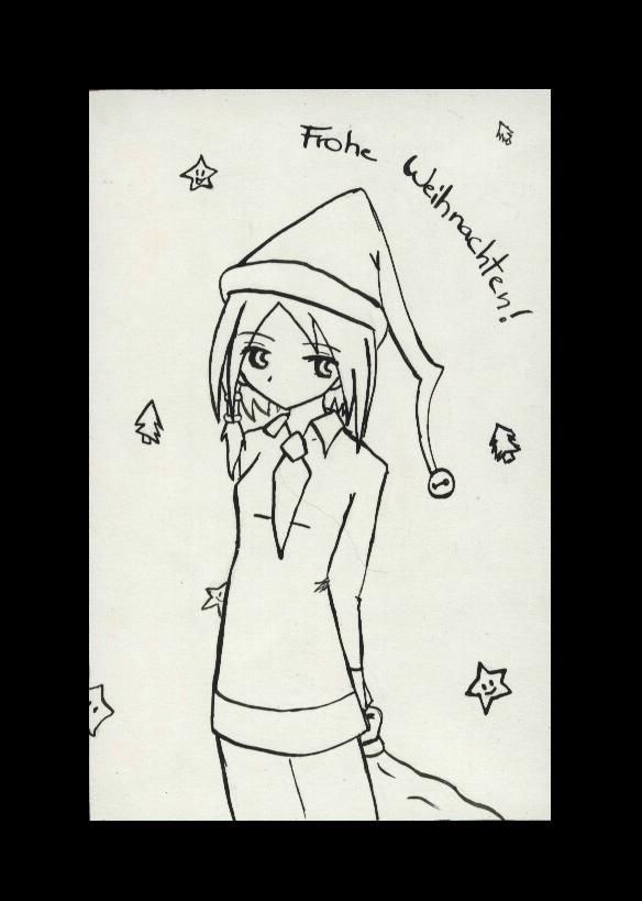 Weihnachten - Vorlage