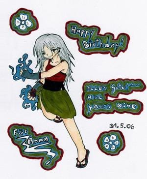 "Happy Birthday!" für Anna^^