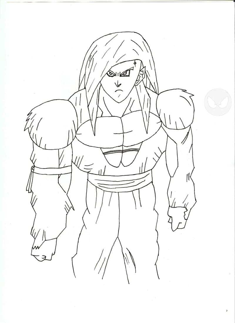 Ceran SSJ4 (Outlines)
