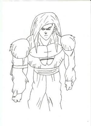 Ceran SSJ4 (Outlines)