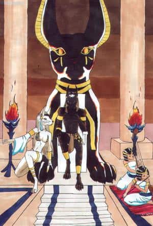 Im Tempel des Schakals