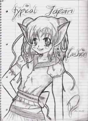 typical Japan fashion