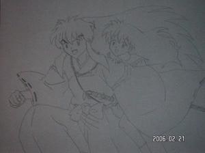 *Inuyasha und Kagome*