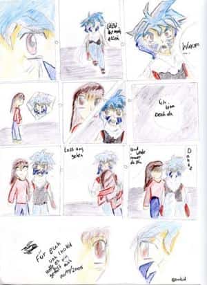 my little beyblade story