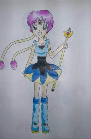 mal ein magicalgirl...