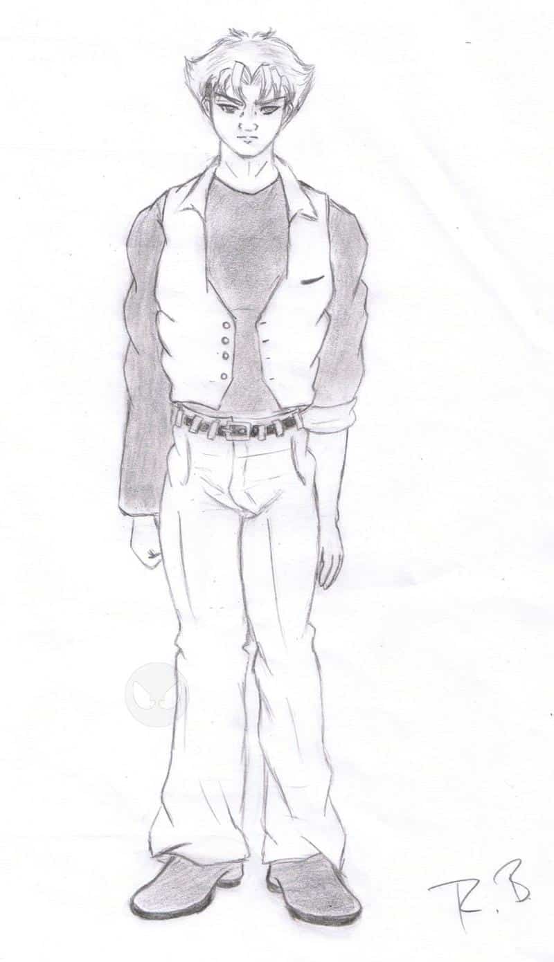 Cain Sneyder - Bleistiftzeichung