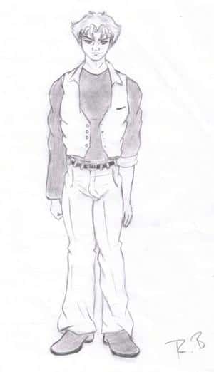 Cain Sneyder - Bleistiftzeichung