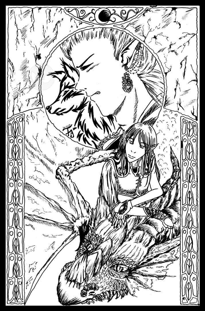 Purple Dragon Cover (in Arbeit)