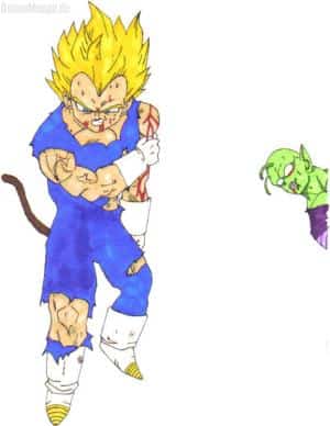 Vegeta vs Piccolo colo