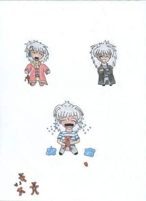 meine ersten chibi bakuras^^