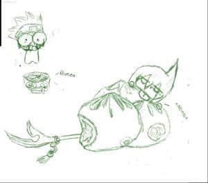 Ren und seine Pfirsichbrötchen