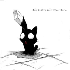 Katze mit horn o_o