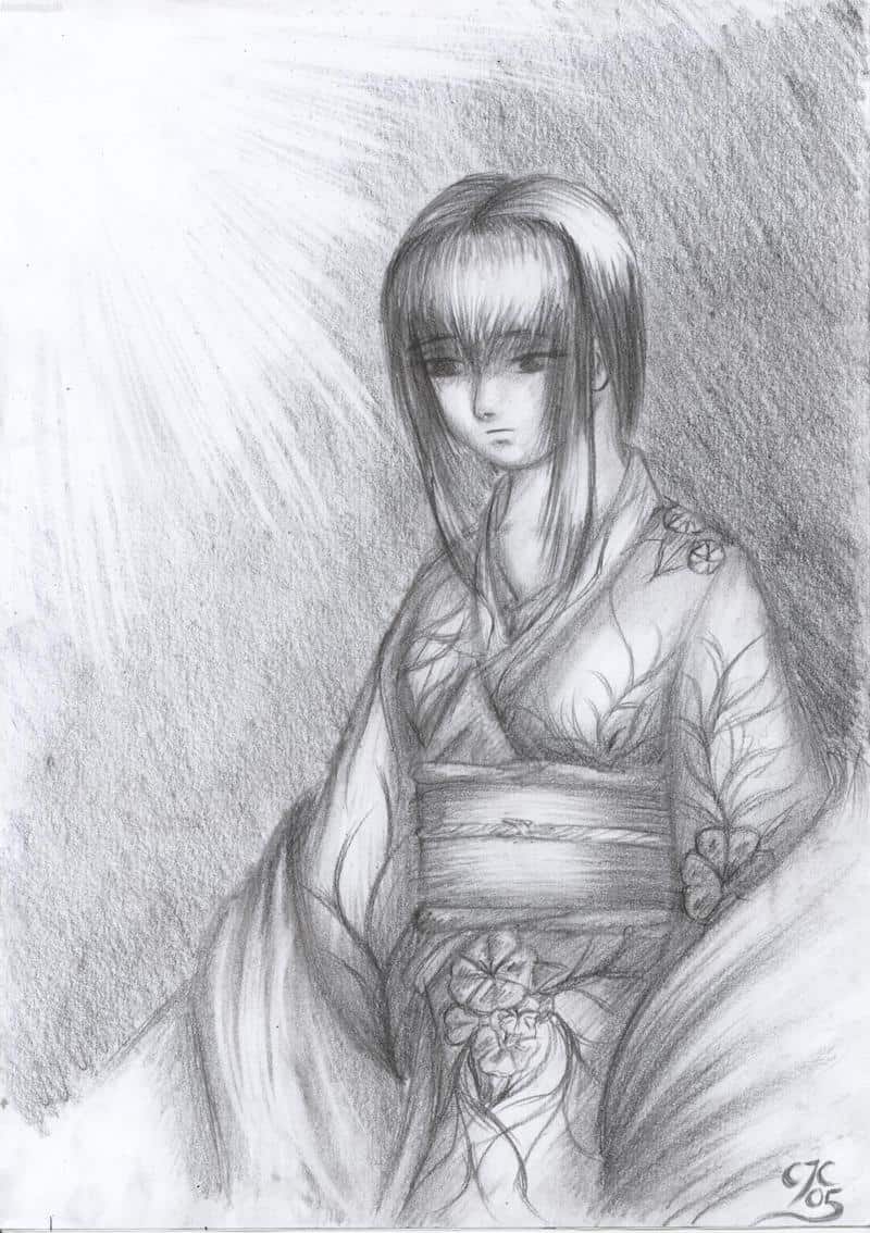 Tomoe in the Lightfall