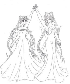 königin und Prinzessin