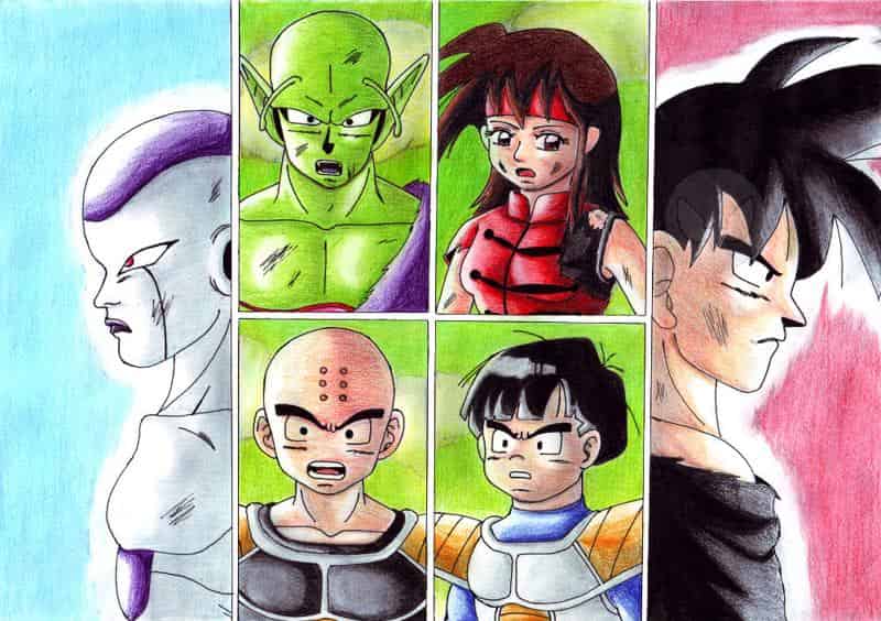 Der Kampf auf Planet Namek