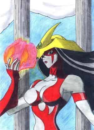 Elemental hero burstinatrix