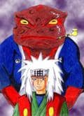 Jiraiya und Gamabunta