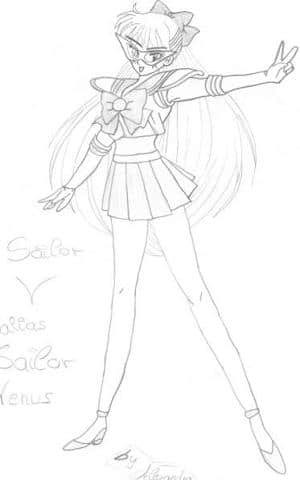 SailorV in Graustufe